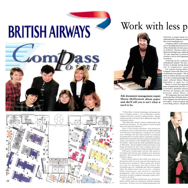 British Airways article featuring Moira McDermott