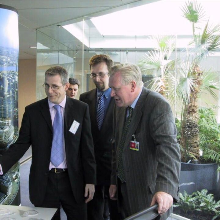 Peter McDermott with David Stead