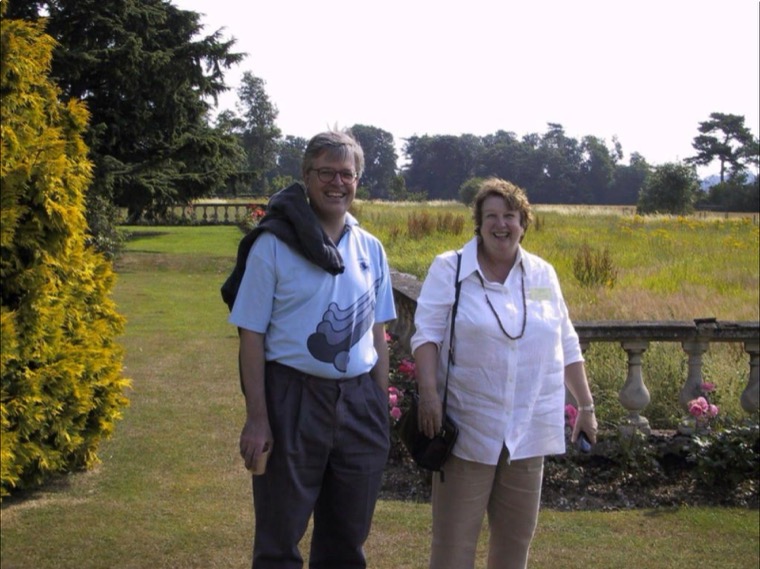 Moira McDermott with Paul Deacon